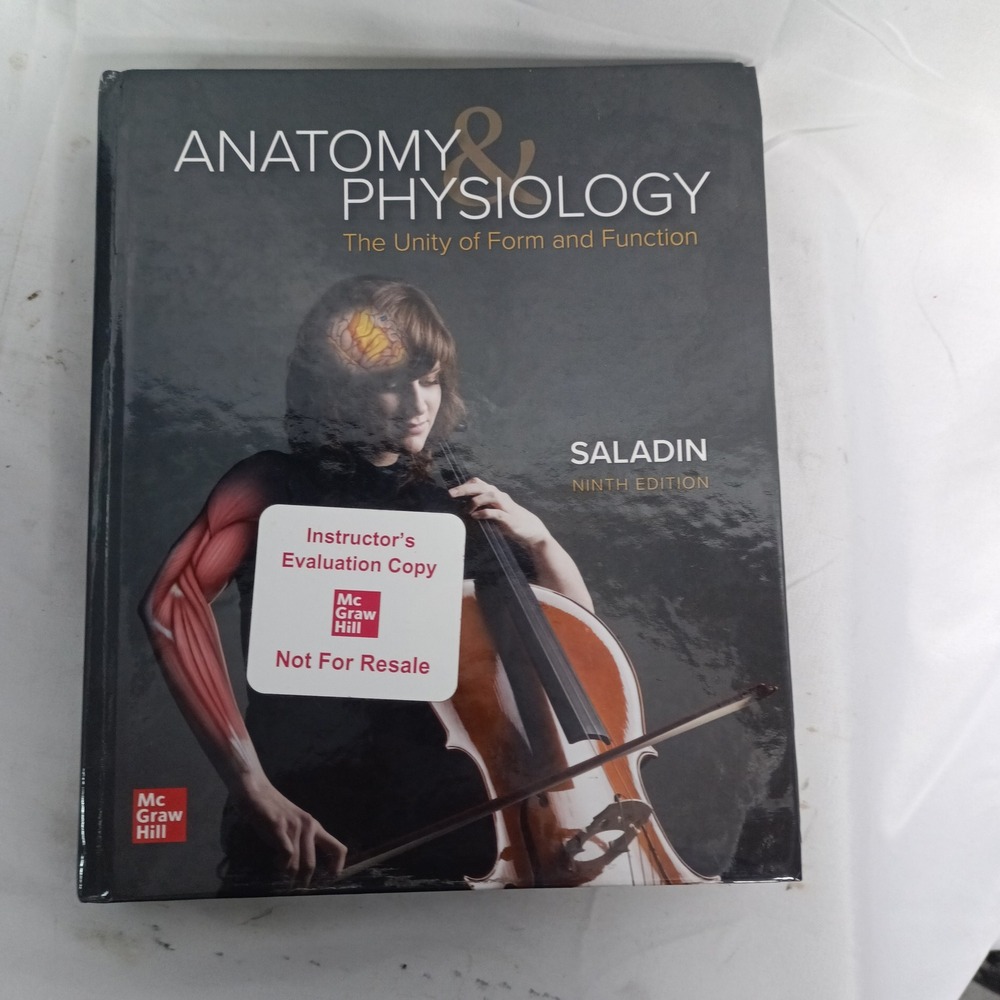 Anatomy & Physiology The Unity of Form and Function 9th Edition Saladin Textbook